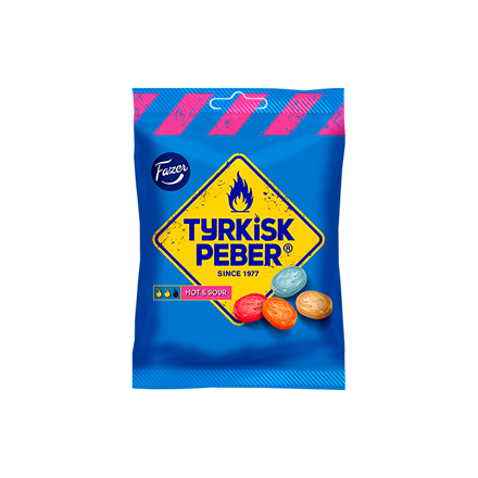 Fazer Tyrkisk Peber Hot & Sour 150g