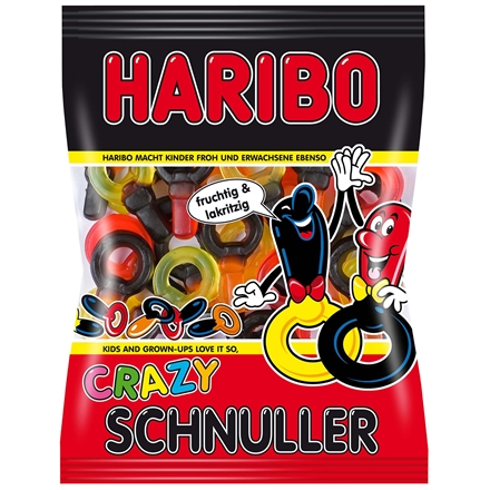 Haribo Crazy Schnuller 200 g