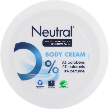 Neutral Bodycream Krukke 0% 250 ml