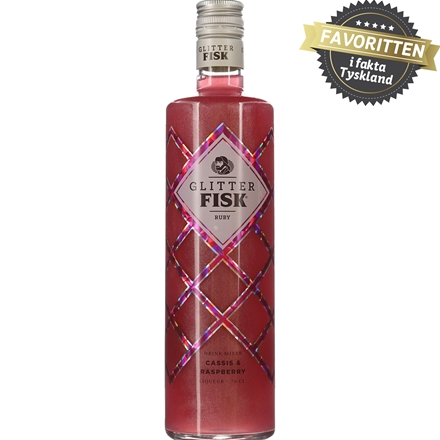 Glitter Fisk Ruby 15% 0,7 l