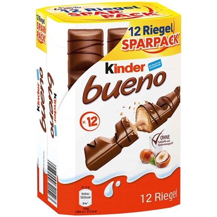 Ferrero Kinder Bueno 12 Riegel-Sparpack 258 g