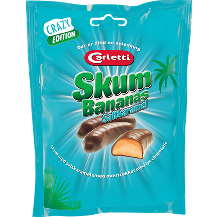 Carletti Skumbananas Saltkaramel 70 g