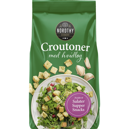Nordthy Croutoner Hvidløg 75 g