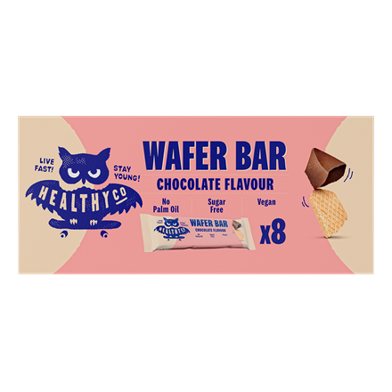 Healthy & Co CHOCOLATE WAFER 8x24gNo sugar