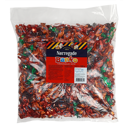 Nørregade Banko Karameller 1,5 kg