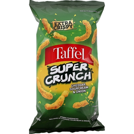 Taffel Super Crunch Cheddar & Sourcream 110 g