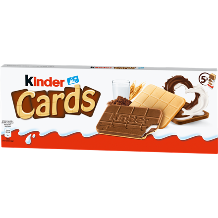 Ferrero Kinder Cards 128 g