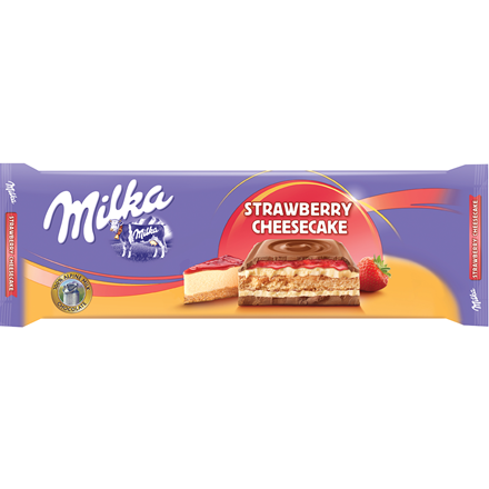 Milka Strawberry Cheesecake 300 g