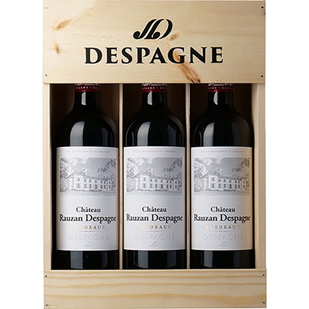 Chateau Rauzan Gaveæske 3x0,75 l