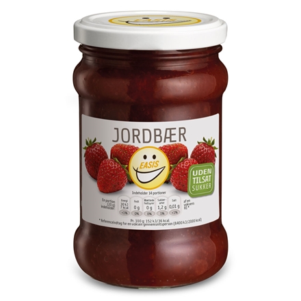 EASIS Jordbærmarmelade 285 g