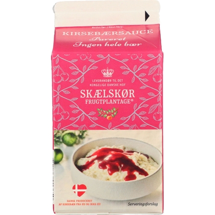 Skælskør Kirsebærsauce Purreret 500 g