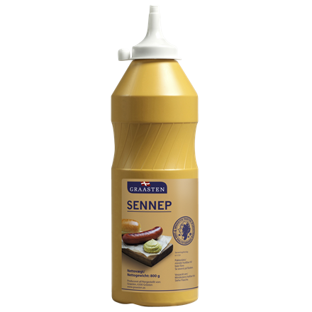 Graasten Sennep 800 g