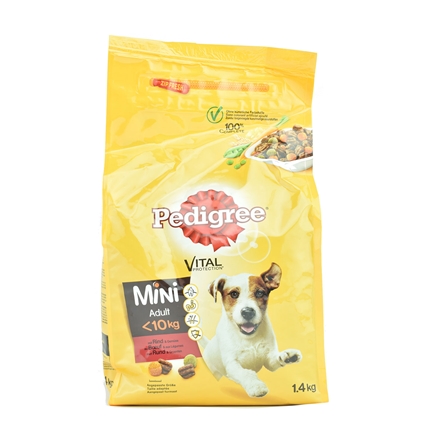 Pedigree Adult Mini Rind+Gemuesen 1,4kg