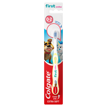 Colgate First Smiles 0-2 år tandbørste