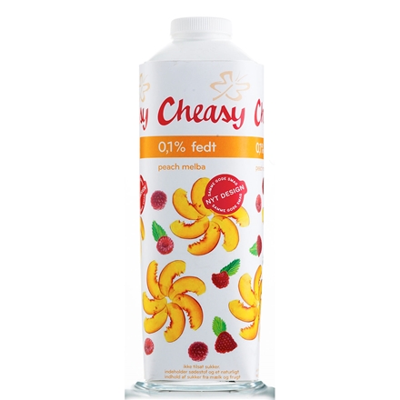 Cheasy Fersken & Passionsfrugt 1,0l