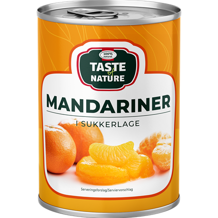 Taste of Nature Mandariner 312/175 g