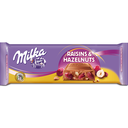 Milka Raisins & Hazelnuts 270 g