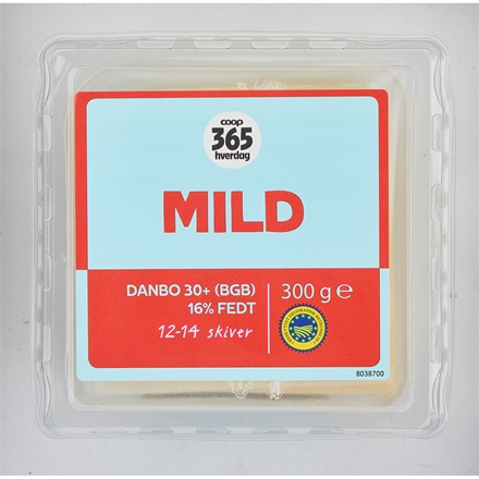 365 Hverdag Skiveost Mild 300 g
