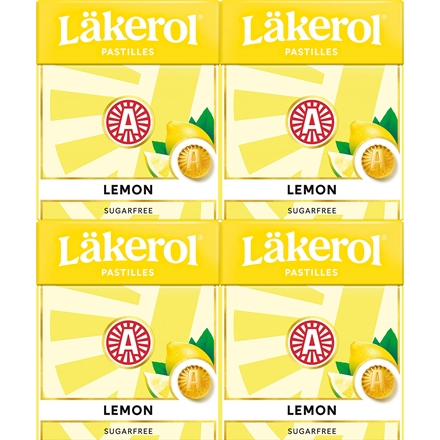 Läkerol Lemon 4-pak