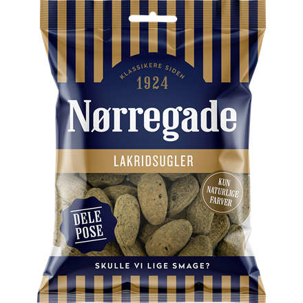 Nørregade Lakrids Ugler 270 g