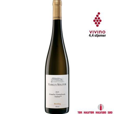 Markus Molitor Graacher Himmelreich Auslese ** Riesling 0,375 l