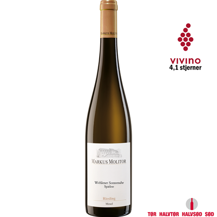 Markus Molitor Wehlener Sonnenuhr Spätlese Riesling 0,75 l