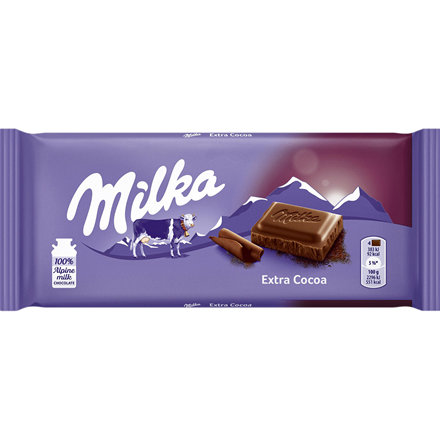 Milka Dark Chocolate 100 g - kort dato