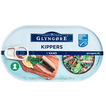 Glyngøre MSC Kippers i Vand 190 g