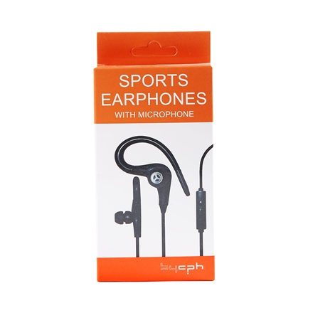 Leki bycph Sports Earphones With Mic - Minijack
