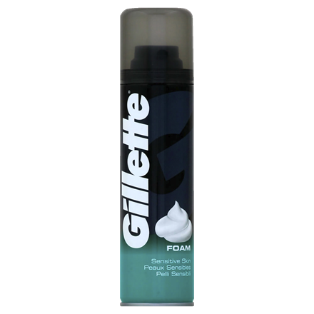 Gillette Barberskum Sensitiv 200 ml