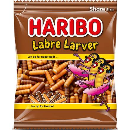 Haribo Labre Larver 325 g