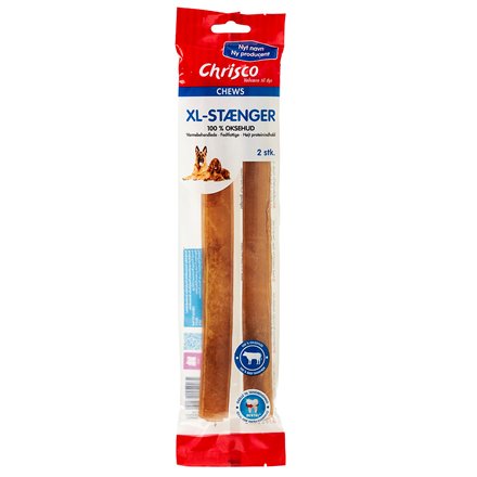 Chrisco XL Stænger brune 2 stk