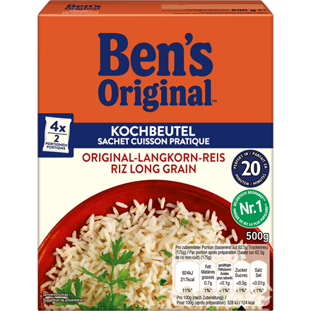 Ben's Original Langkorn Ris i Kogepose 20 min 500 g