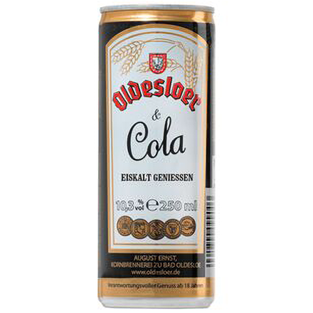 Oldesloer Weizenkorn & Cola 10.3% 0,25 l + pant