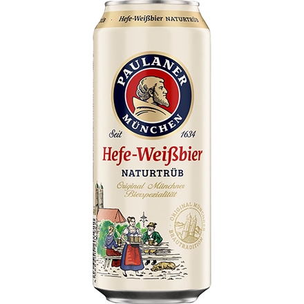 Paulaner Hefeweissbier 0,5 l + pant