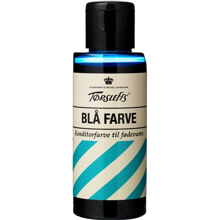 BLÅ KONDITORFARVE TØRSLEFFS 40 ml