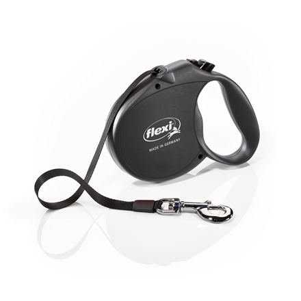 Chrisco Flexi Standard Cord Black Large, 5 Meter
