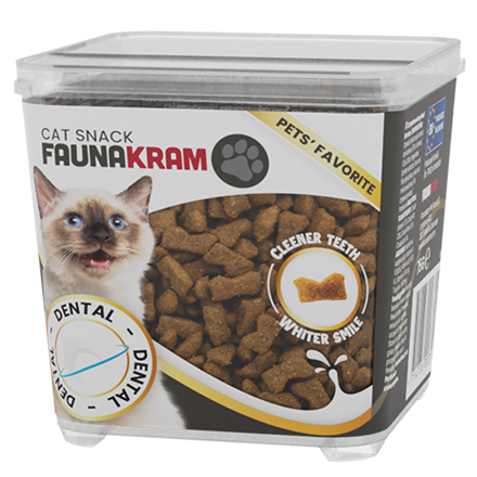 Faunakram Cat Snack Dental 75 g