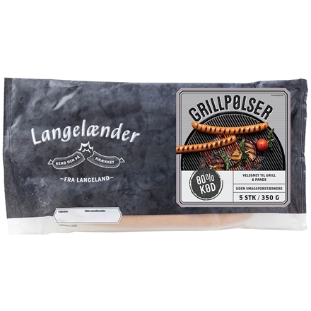 Langelænder Grill Pølser 350 g