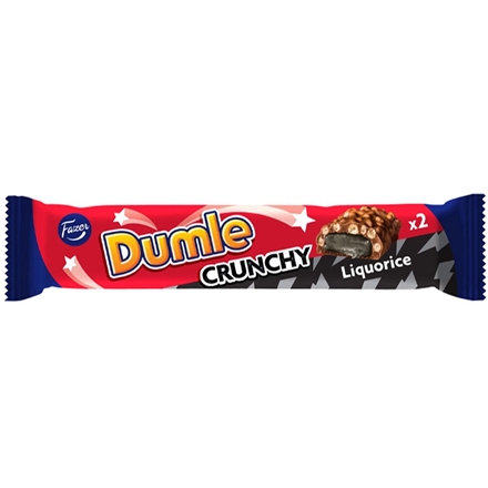 Fazer Dumle Crunchy Liquorice 55g