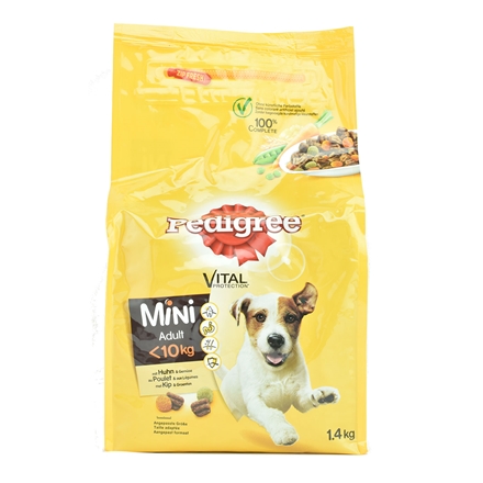 Pedigree Adult Mini Huhn+Gemuese 1,4kg