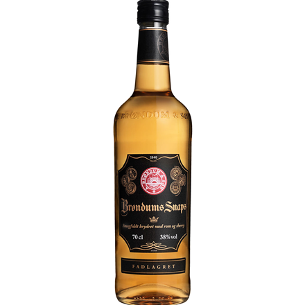 Brøndums Snaps Fadlageret 38% 0,7 l
