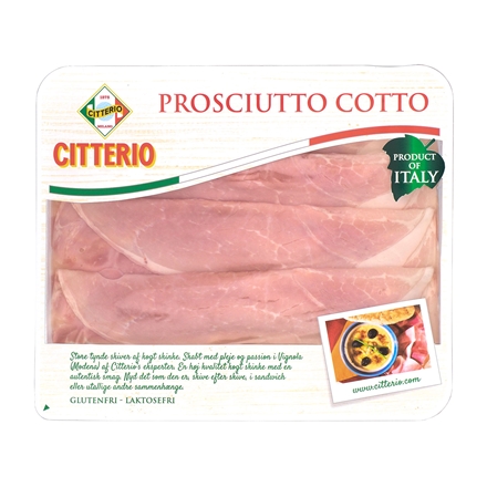 Prosciutto Cotto (Italiensk kogt skinke) 125 g