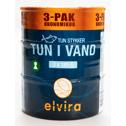 Elvira Tun I Vand 3 x 145 g