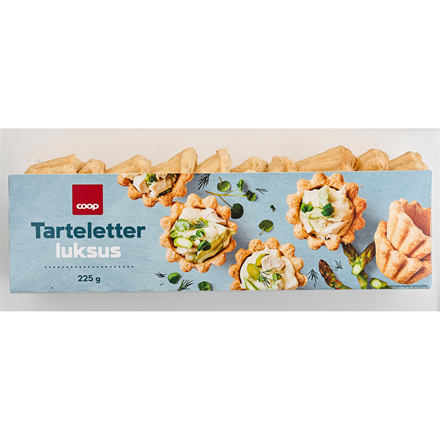 Coop Tarteletter Humlum 225 g