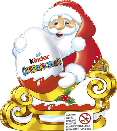 Ferrero Kinder Julemand med Kinderæg 75g