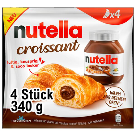 Nutella Croissant 4-pak 340 g