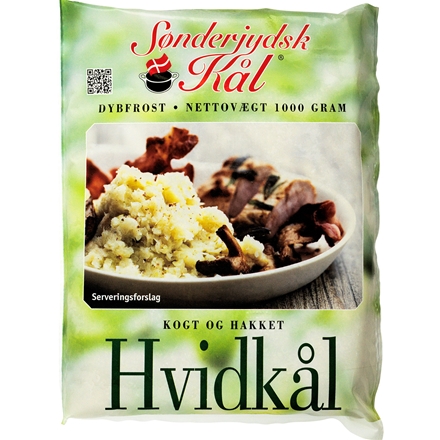 Sønderjysk Kogt og Hakket Hvidkål, Økologisk 1 kg