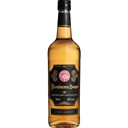 Brøndums Snaps Fadlageret 38% 0,7 l