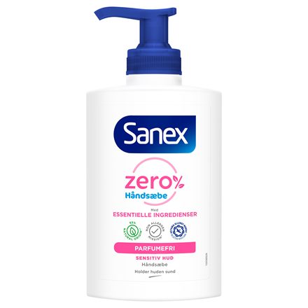 Sanex Zero flyd. Håndsæbe
